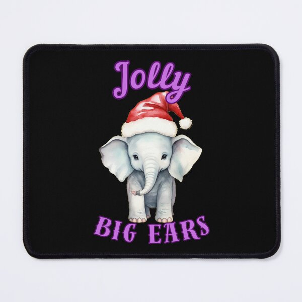 Item preview, Jolly Big Ears. elephant quote designed and sold by ElephantVibes.