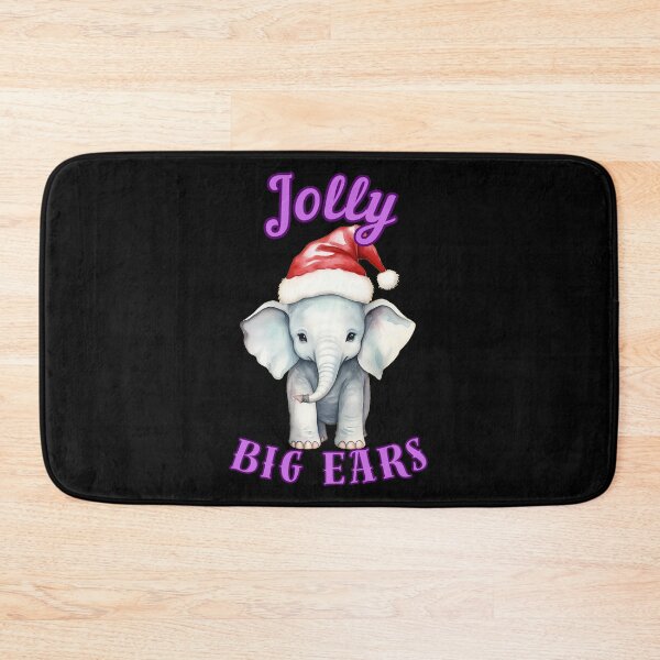 Item preview, Jolly Big Ears. elephant quote designed and sold by ElephantVibes.