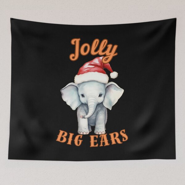 Item preview, Jolly Big Ears. african elephant designed and sold by ElephantVibes.