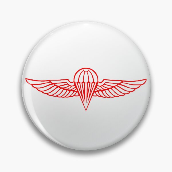 Item preview, Israeli Paratroopers Wings in Red designed and sold by lakitzi.
