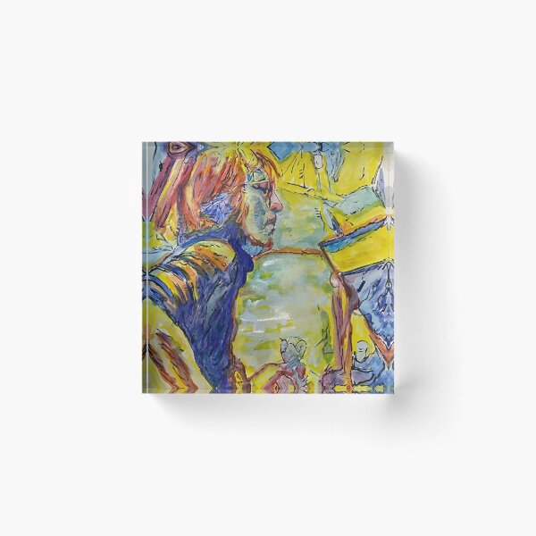 Artikelvorschau, Mein impressionistisches Gemälde von Dear John, Plastic Ono Band entworfen und verkauft von Art by Fruitcake.