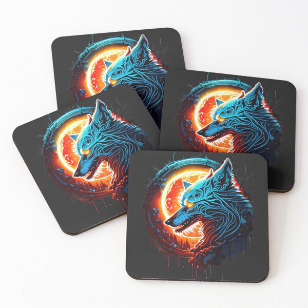 Item preview, Dark Wolf and Sunset designed and sold by Chubuter.