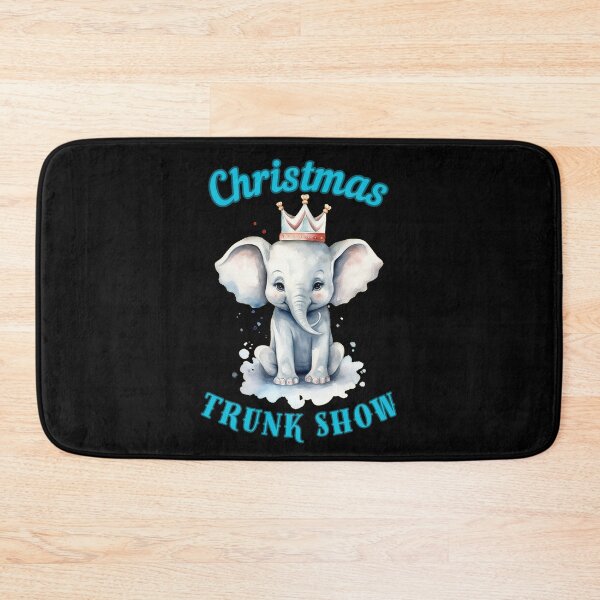 Item preview, Christmas Trunk Show. funny elephant designed and sold by ElephantVibes.