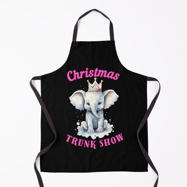 Item preview, Christmas Trunk Show. elephant head designed and sold by ElephantVibes.