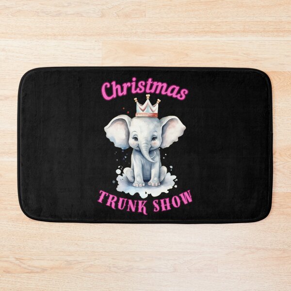 Item preview, Christmas Trunk Show. elephant head designed and sold by ElephantVibes.