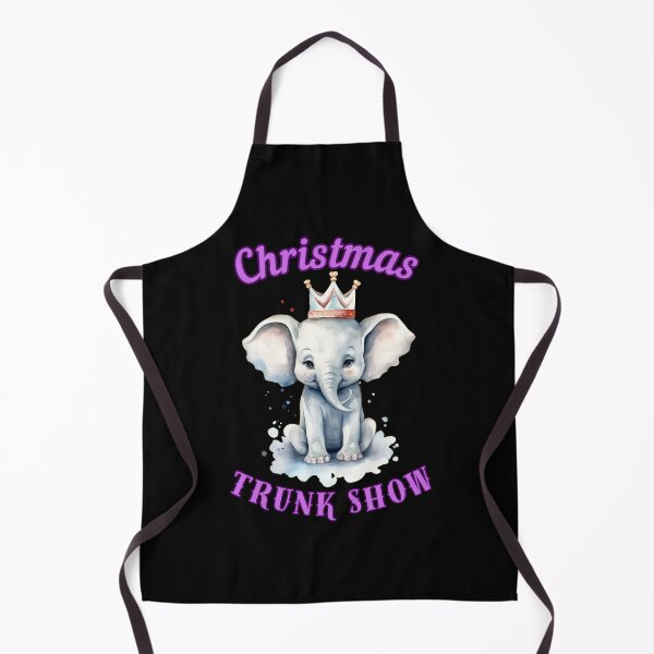 Item preview, Christmas Trunk Show. elephant face designed and sold by ElephantVibes.