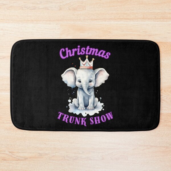 Item preview, Christmas Trunk Show. elephant face designed and sold by ElephantVibes.