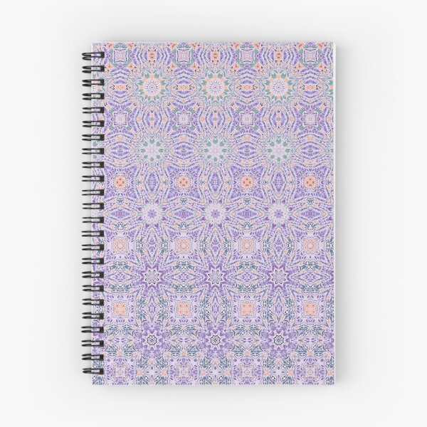 Item preview, Lavender and Green Floral Morph Seamless Pattern  designed and sold by Petalandfur.