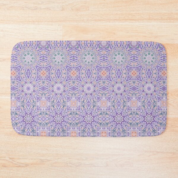 Item preview, Lavender and Green Floral Morph Seamless Pattern  designed and sold by Petalandfur.