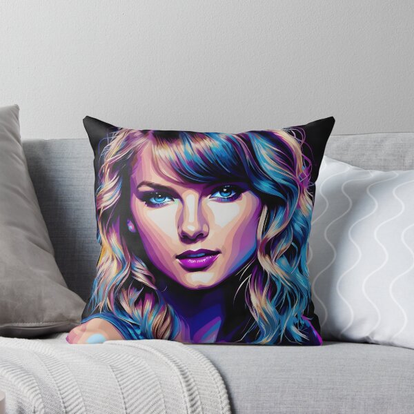Item preview, Taylor Swift In Purple and Blue  designed and sold by Dan Farsaci.