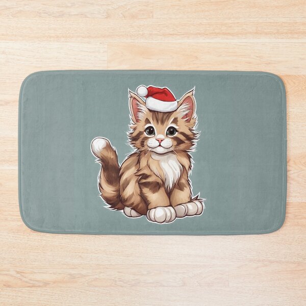 Item preview, Maine-Coon Christmas designed and sold by queenofallswans.