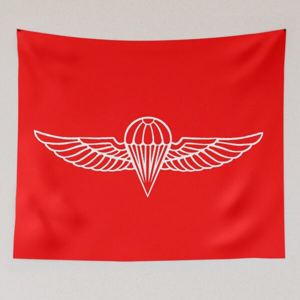 Item preview, Israeli Paratroopers Wings in White designed and sold by lakitzi.