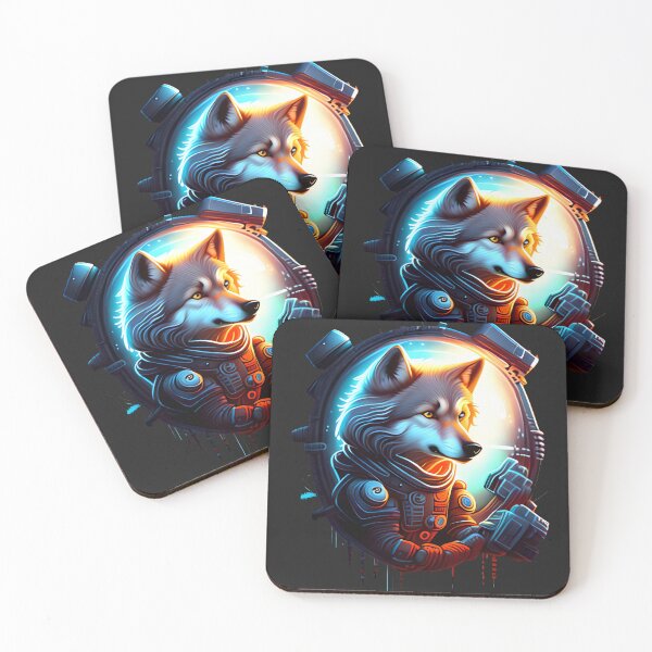 Item preview, space wolf designed and sold by Chubuter.