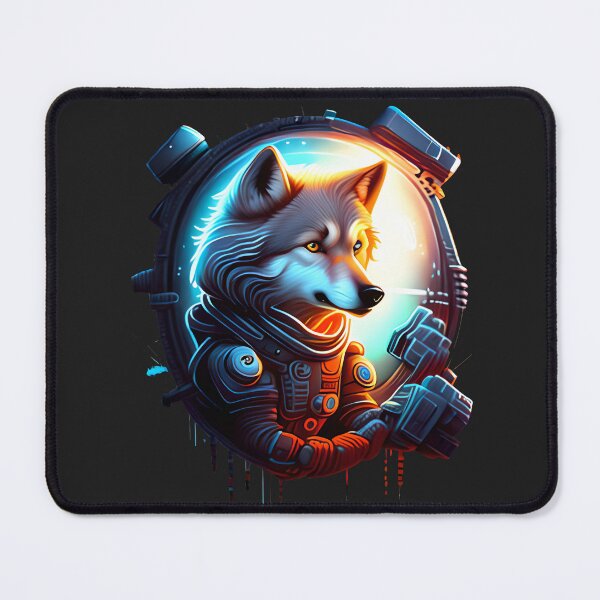 Item preview, space wolf designed and sold by Chubuter.