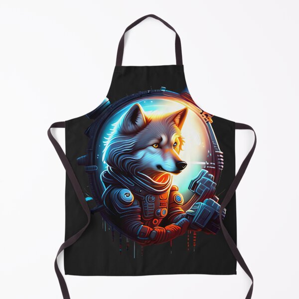Item preview, space wolf designed and sold by Chubuter.