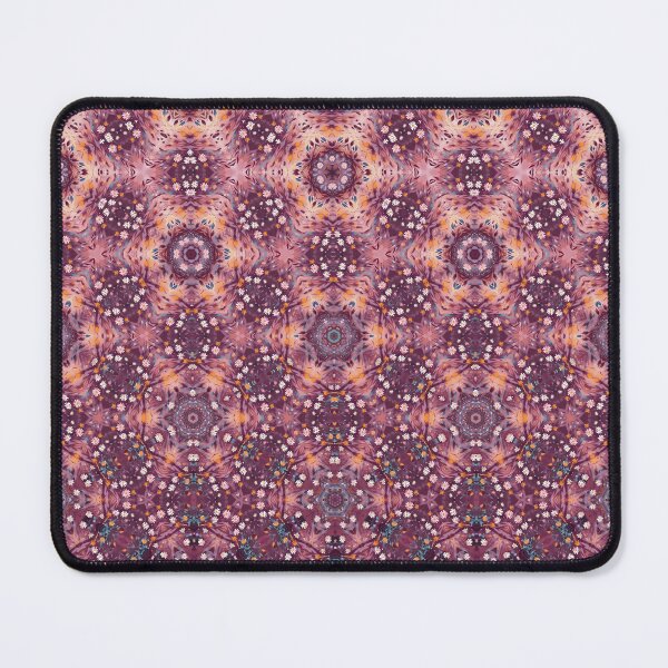 Item preview, Burgundy and White Floral Morph Seamless Pattern  designed and sold by Petalandfur.