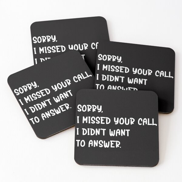 Item preview, Sorry, I missed your call designed and sold by nimmitrends.
