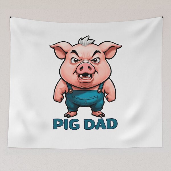 Item preview, Pig Dad. designed and sold by OmikronStore.