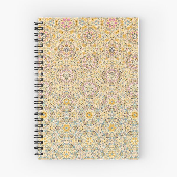 Item preview, Yellow, Blue and Pink Floral Morph Seamless Pattern  designed and sold by Petalandfur.