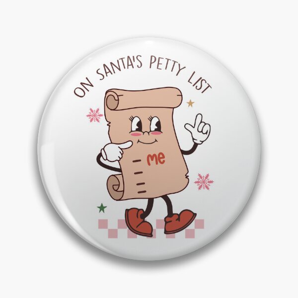 Item preview, Santa's Petty List designed and sold by Erin Parisien.
