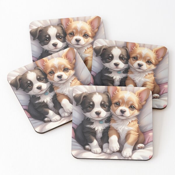 Artikelvorschau, 003 Cute Puppies Illustration entworfen und verkauft von Alexis Art Collection.