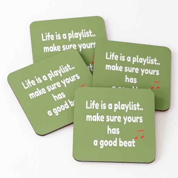 Item preview, Life is a playlist; make sure yours has a good beat designed and sold by TheLegatoSTUDIO.