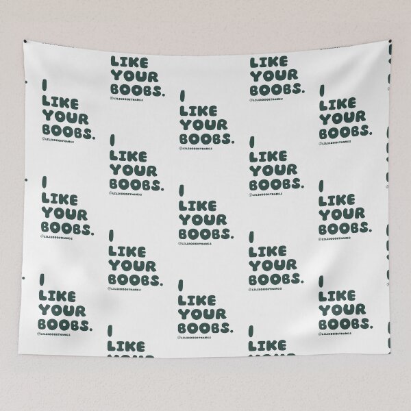 Item preview, I like your boobs. v4,  green | lilsboobthangs designed and sold by lilsboobthangs.