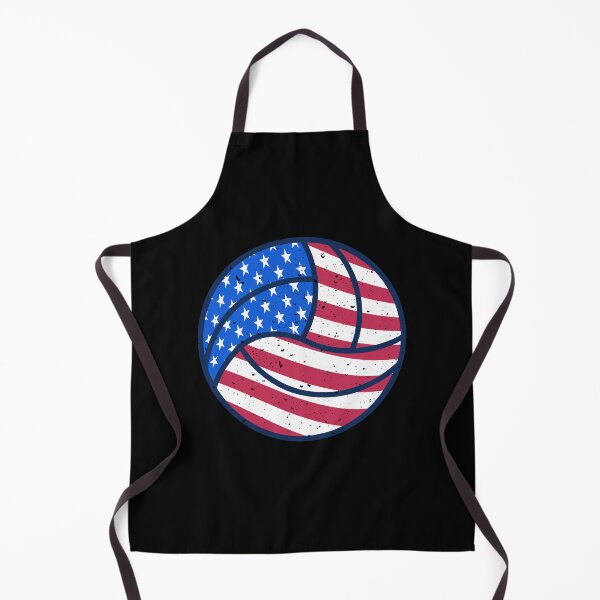 Item preview, Volleyball Ball USA Flag Modern Distressed Design. Vball Sport for Coach designed and sold by venomousvector.