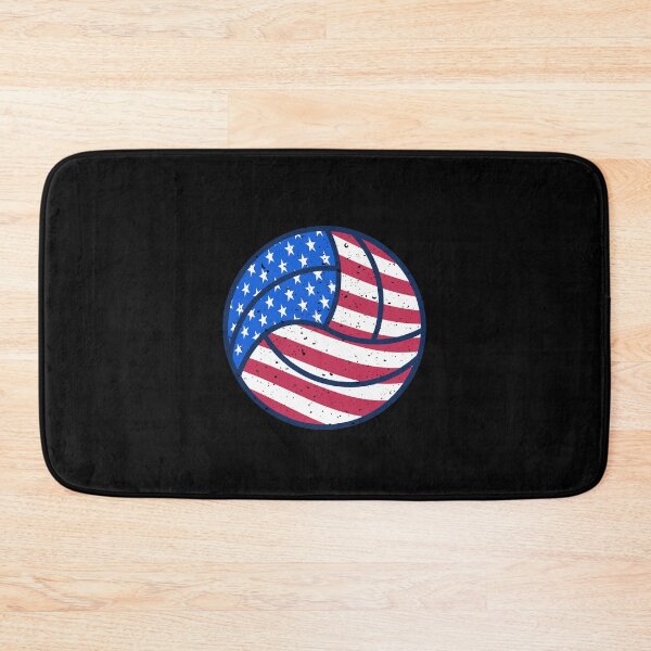 Item preview, Volleyball Ball USA Flag Modern Distressed Design. Vball Sport for Coach designed and sold by venomousvector.