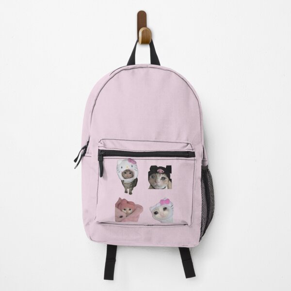 Item preview, cute but sad cat meme pack designed and sold by mooneko.