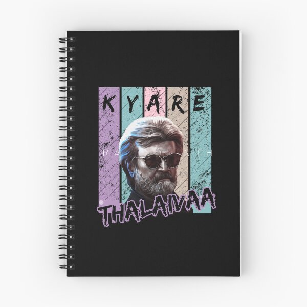 Item preview, Thalaivaa Rajinikanth Kyare Kaala Superstar in a Retro Style designed and sold by thebesracompany.