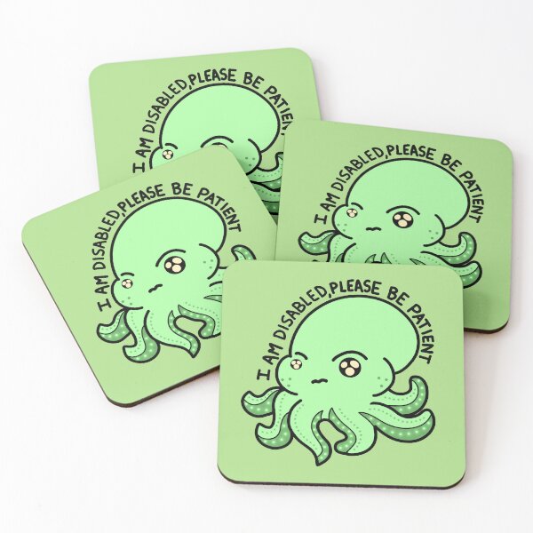 Item preview, Octopus disability support designed and sold by Quacktails.