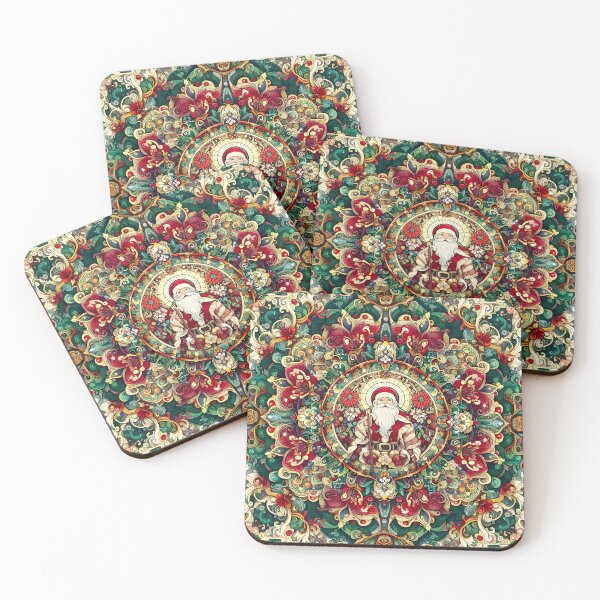 Item preview, Enter the Mandala World of Santa Claus  designed and sold by OneMeArt.