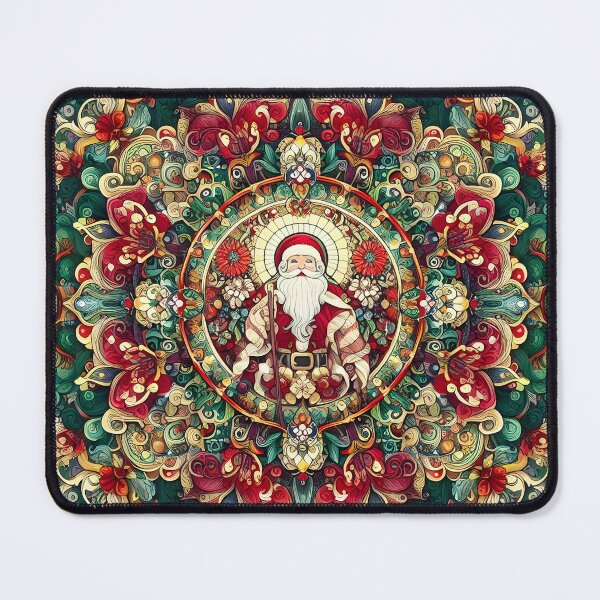 Item preview, Enter the Mandala World of Santa Claus designed and sold by OneMeArt.
