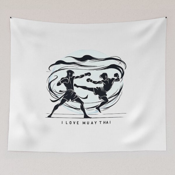 Item preview, Muay Thai - Elegance in Combat designed and sold by KNAA.