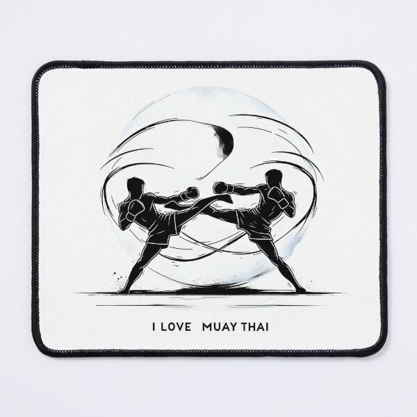 Item preview, Muay Thai - Elegance in Combat Minimalist Art designed and sold by KNAA.