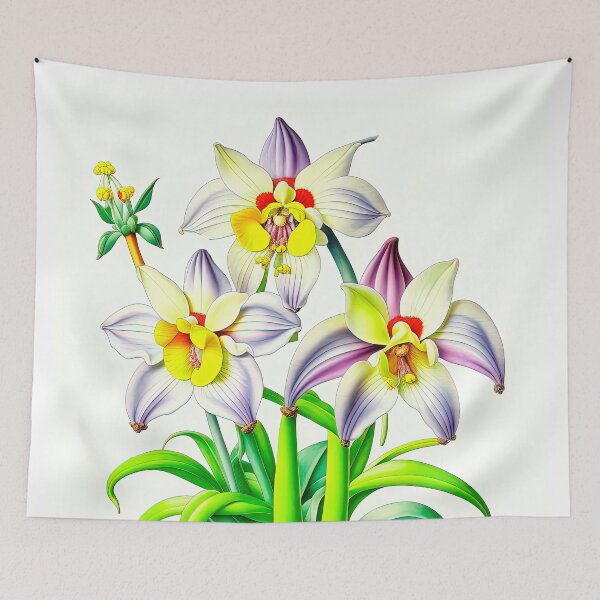 Item preview, Exotic Orchids In Vintage Style designed and sold by LanaGustavsson.