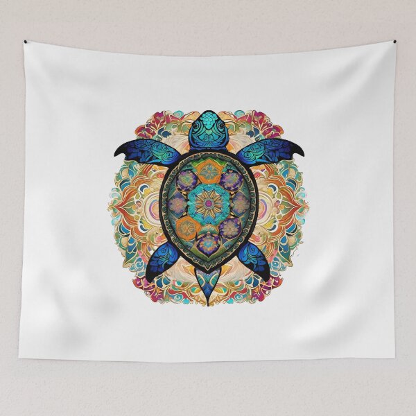 Item preview, Tribal sea turtle designed and sold by 99Brooklynn99.