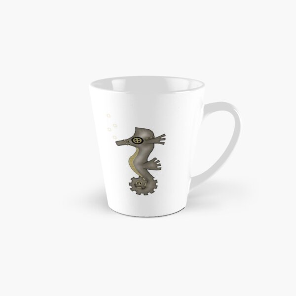Sir Angustus Finn - Nautical Steampunk Seahorse Tall Mug