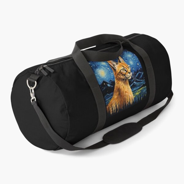 Item preview, Caracal Cat Starry Night designed and sold by Myra365Art.