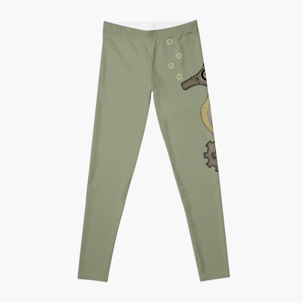 Sir Angustus Finn - Nautical Steampunk Seahorse Leggings