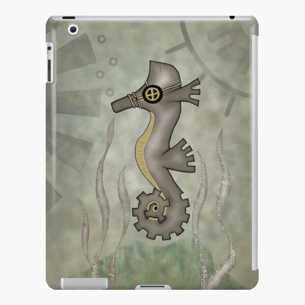 Sir Angustus Finn - Nautical Steampunk Seahorse iPad Snap Case