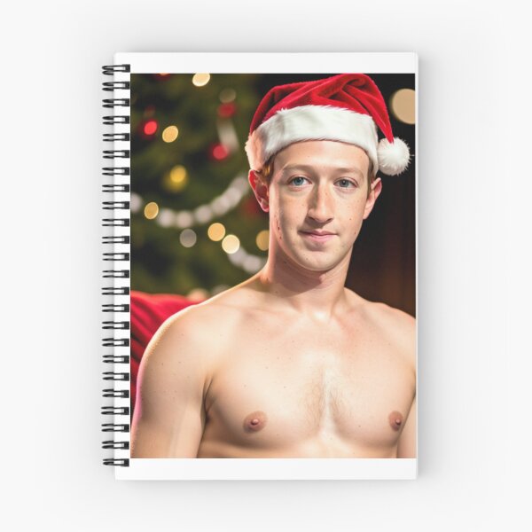 Item preview, Christmas Santa Clause Mark Zuckerberg designed and sold by CheeseBlueprint.