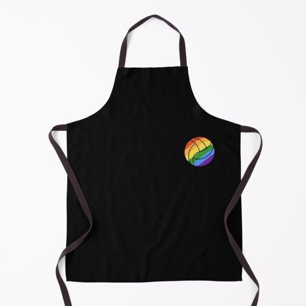 Item preview, Volleyball Ball Rainbow Flag Left Chest cool retro Pride Month design for Vball Player designed and sold by venomousvector.