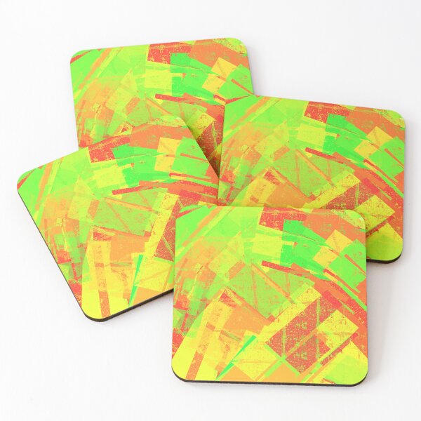 Item preview, Bold Random Brush Color Art high contrast Pattern designed and sold by SparksGlo-AAAA.