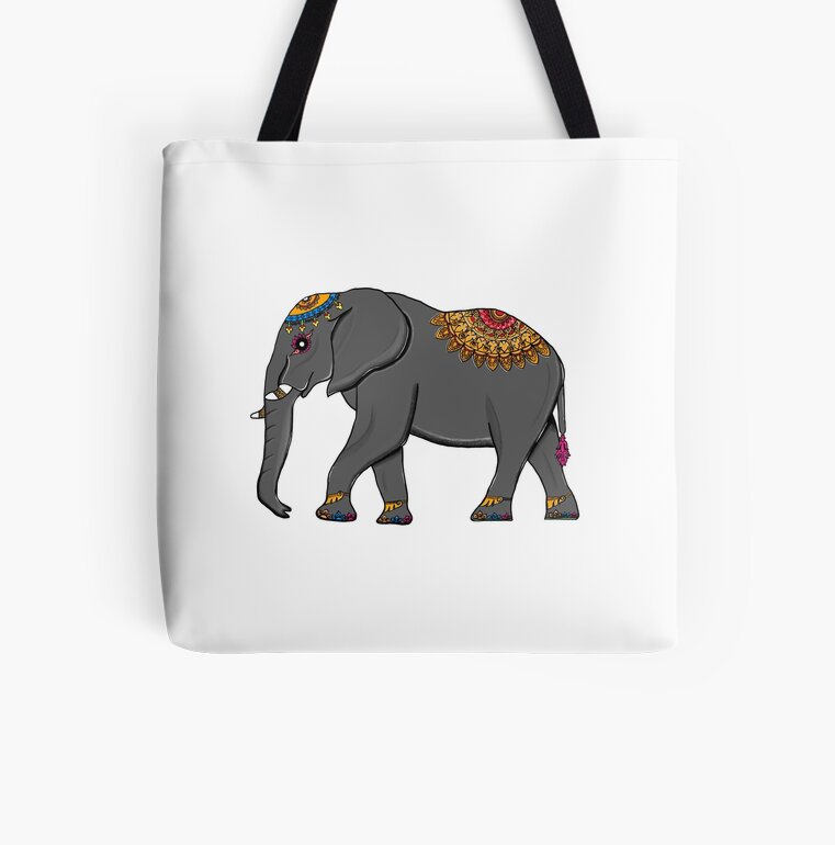 The elephants tote bag.
