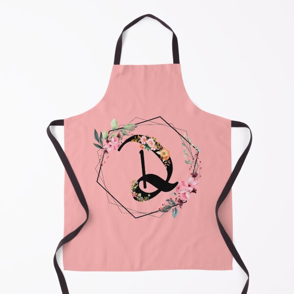 Item preview, D monogram flowers, watercolor designed and sold by OmikronStore.