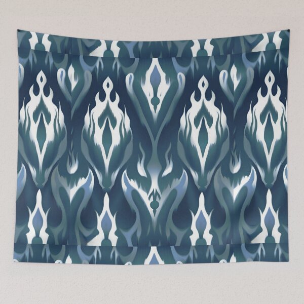 Item preview, Cute Ikat fabric pattern design designed and sold by sdartproject.
