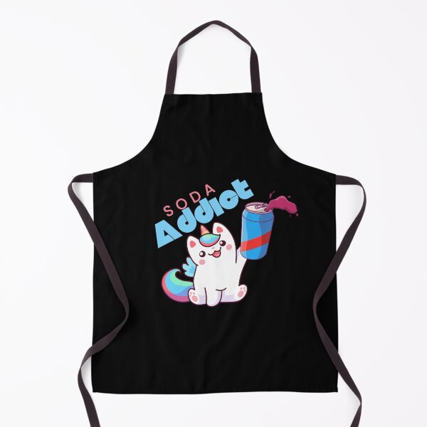 Item preview, Cat Unicorn Soda Addict Unicat Rainbow Unicorn Cat designed and sold by ShirtsByAaron.