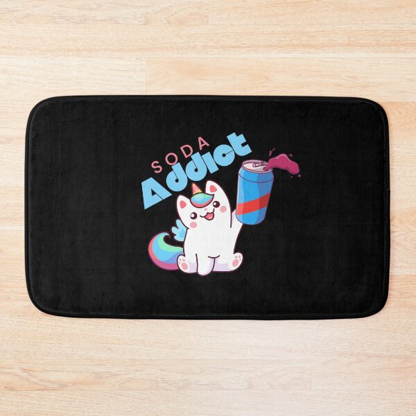 Item preview, Cat Unicorn Soda Addict Unicat Rainbow Unicorn Cat designed and sold by ShirtsByAaron.